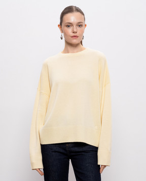 Loulou de Saison Желтый свитер ANTON из кашемира ANTON