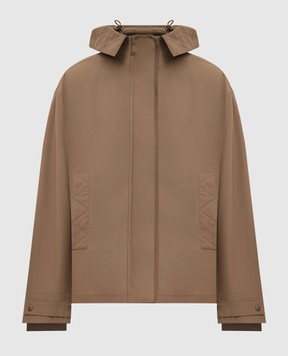 Moncler Коричнева куртка Chocard подвійної конструкції L20931A00003599FN