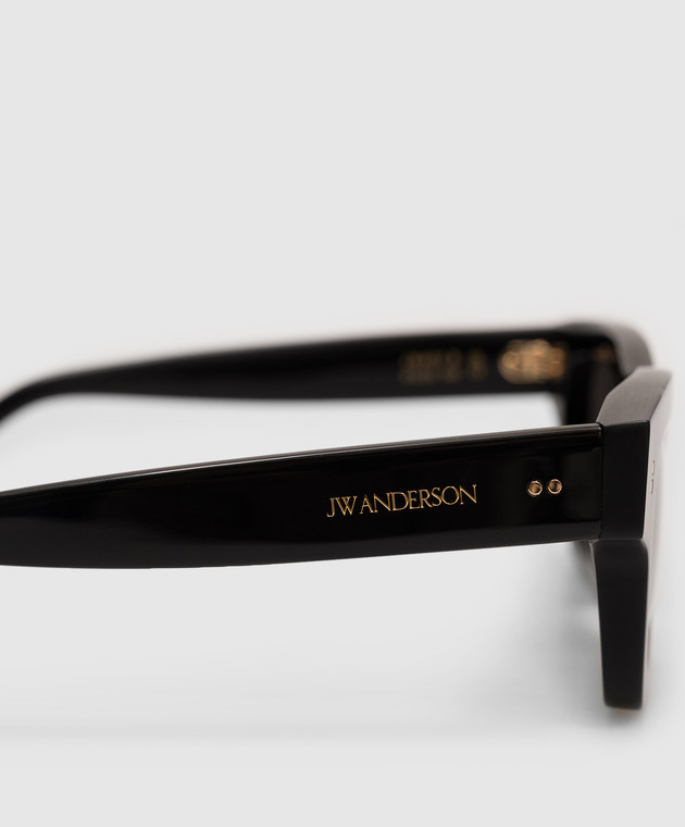 JW Anderson Чорні сонцезахисні окуляри Jwa02 EW0013FA0426 зображення 4