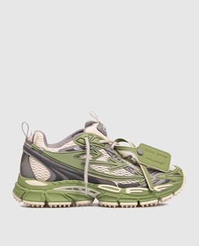 Off-White Зелені кросівки OW BE RIGHT BACK OWIA289F25FAB001