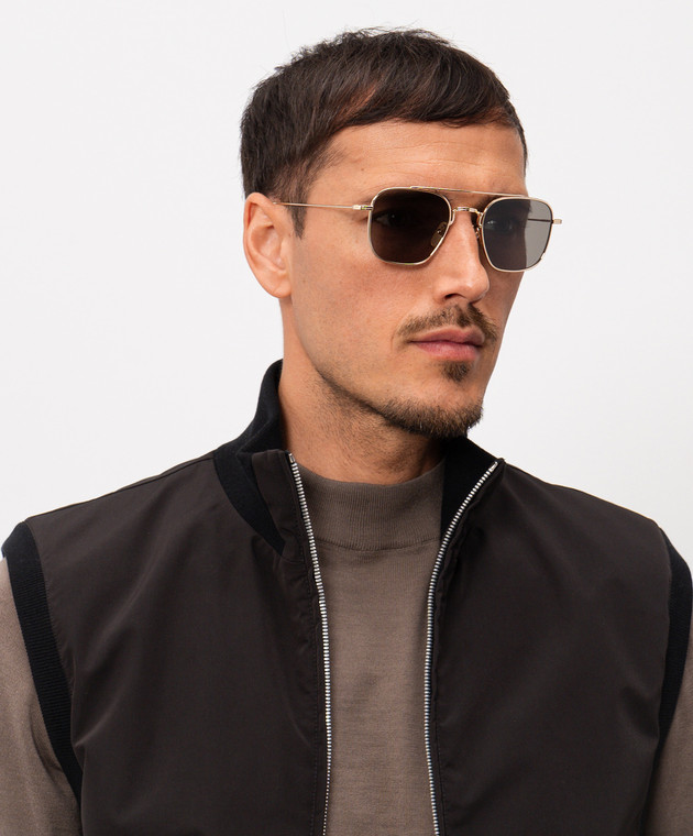 Thom Browne сонцезахисні окуляри з титану UES907AG0001 зображення 2