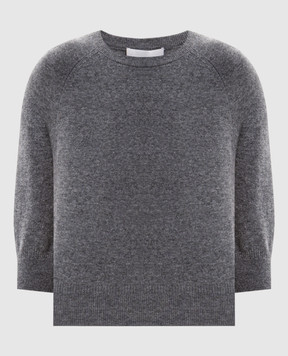 3.1 Phillip Lim Серый джемпер с шерстью с короткими рукавами P26270588CWB