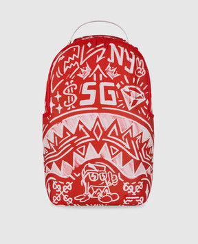 Sprayground Дитячий червоний рюкзак NITRO STATIC 910B8563NSZ