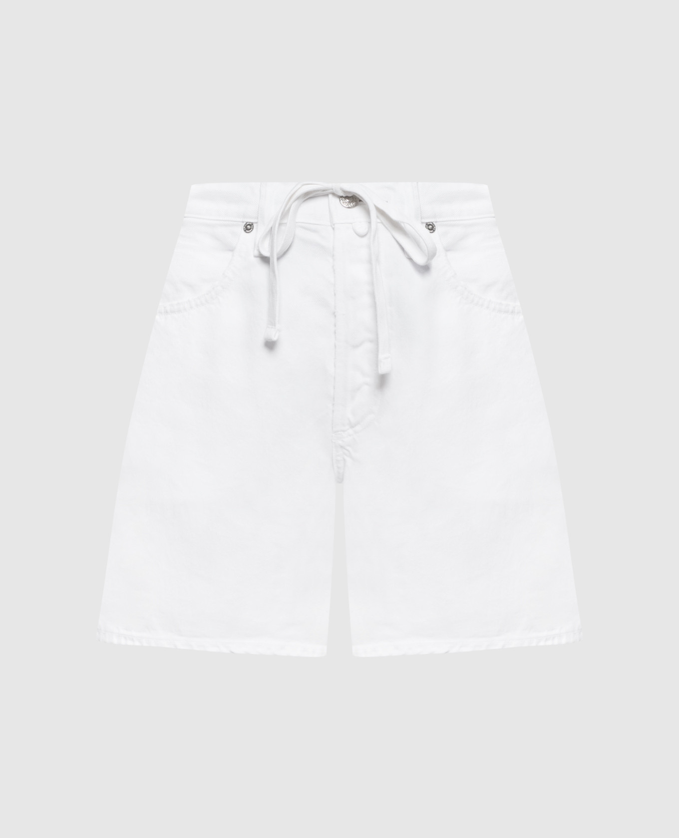 

Белые джинсовые шорты Brynn, Белый, Шорты