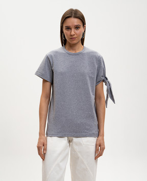 JW Anderson Сіра меланжева футболка JT0334PG1937