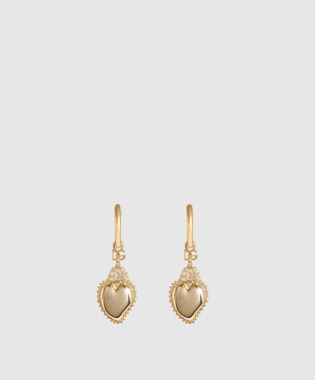 Dolce&Gabbana серьги в форме сердца WES8S1W1111