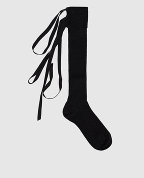 Ann Demeulemeester Черные гольфы Jost B0013959KN091