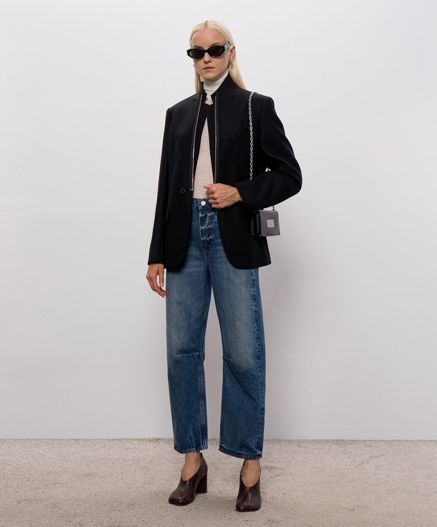 Maison Margiela MM6 Чорний жакет з вовною S52BN0153M36003 зображення 2