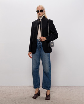 Maison Margiela MM6 Чорний жакет з вовною S52BN0153M36003