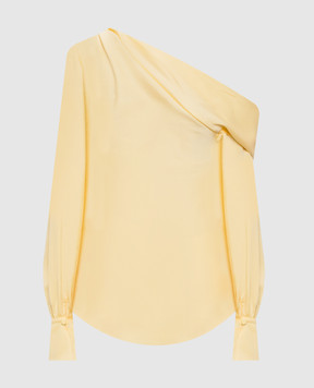Simkhai Жовта блуза Alice на одне плече 2262081Q