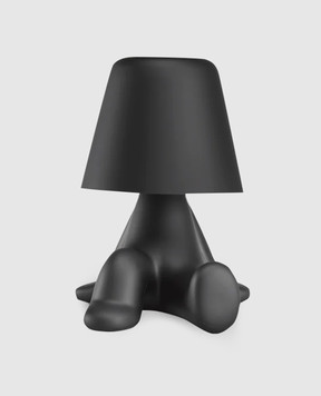 Qeeboo Чорна світлодіодна лампа Sweet Brothers BOB 43002BBBL