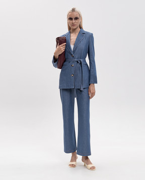 Max Mara Синий джинсовый жакет ODISSEA MMLODISSEA
