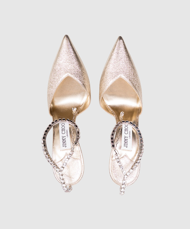 Jimmy Choo туфли Saeda с кристаллами SAEDA100DQM изображение 4