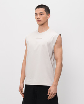 Heliot Emil Серая майка ASTRAPE M09144