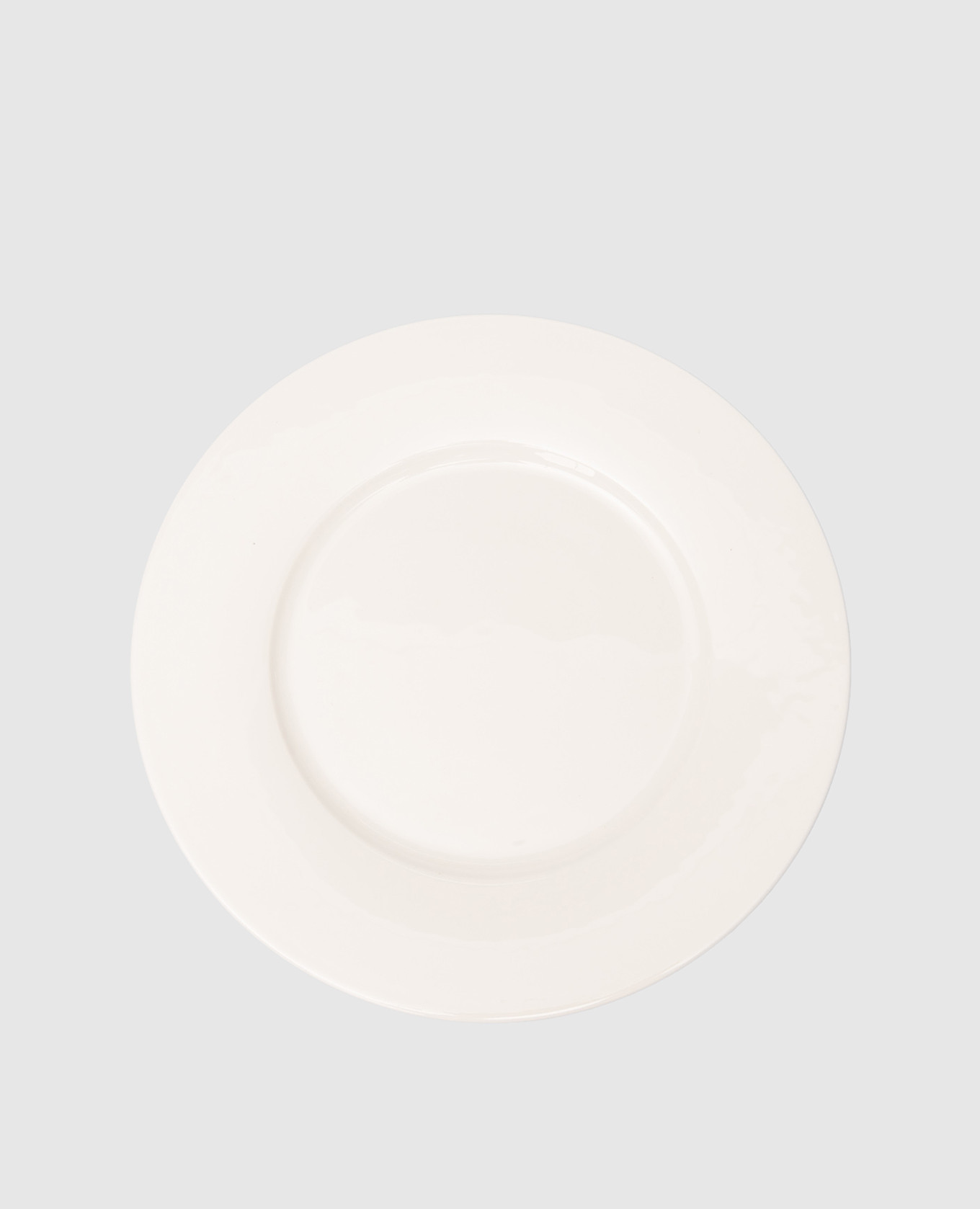 

Белая фарфоровая обеденная тарелка Gourmet, Белый, Посуда