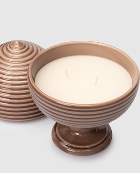 Lamart Ароматична світка Campo Di Fragole в керамічному свічнику з кришкою 37859