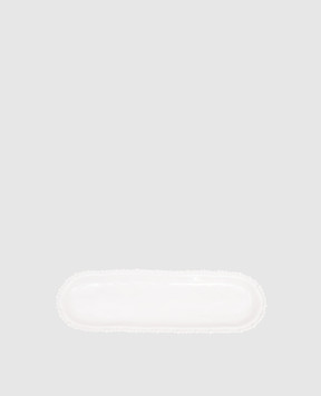 Baci Milano Біла сервірувальна тарілка SER2COL01