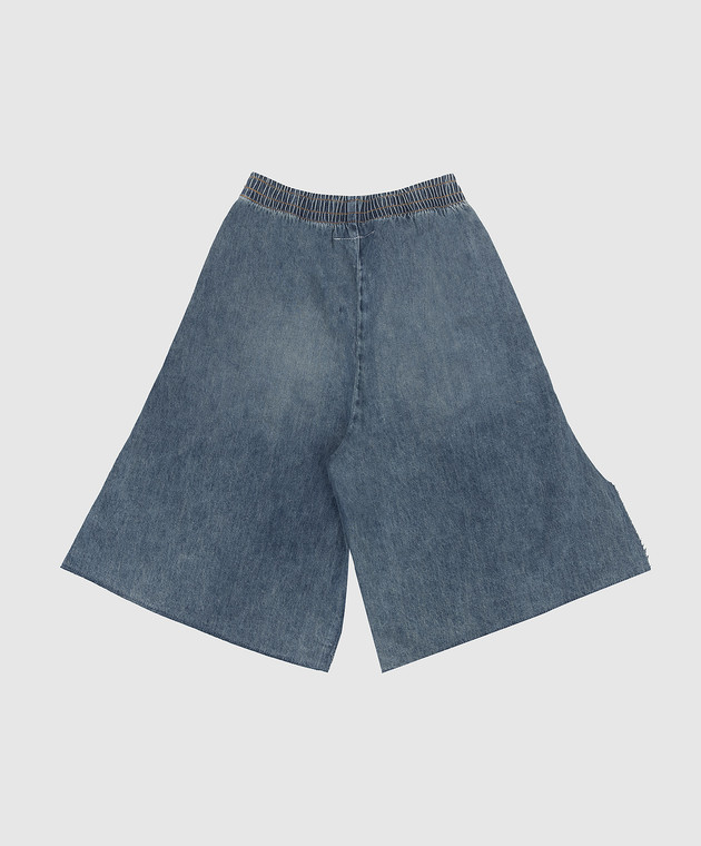 Maison Margiela MM6 Дитячі сині джинсові шорти M60961MM07A зображення 2