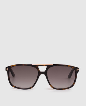 Tom Ford Коричневые солнцезащитные очки BRIANNA FT1338