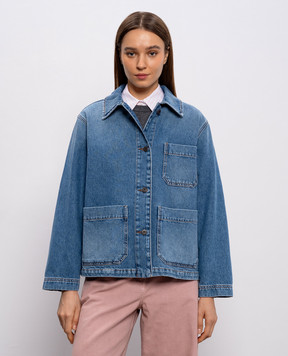 Max Mara Weekend Синя джинсова куртка CIRCOLI WKDCIRCOLI