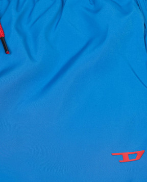 Diesel Дитячі сині шорти для плавання з емблемою J02701KXBPB