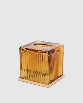 Treesseci Жовтий кришталевий тримач для серветок Elegance EL71AAMGD