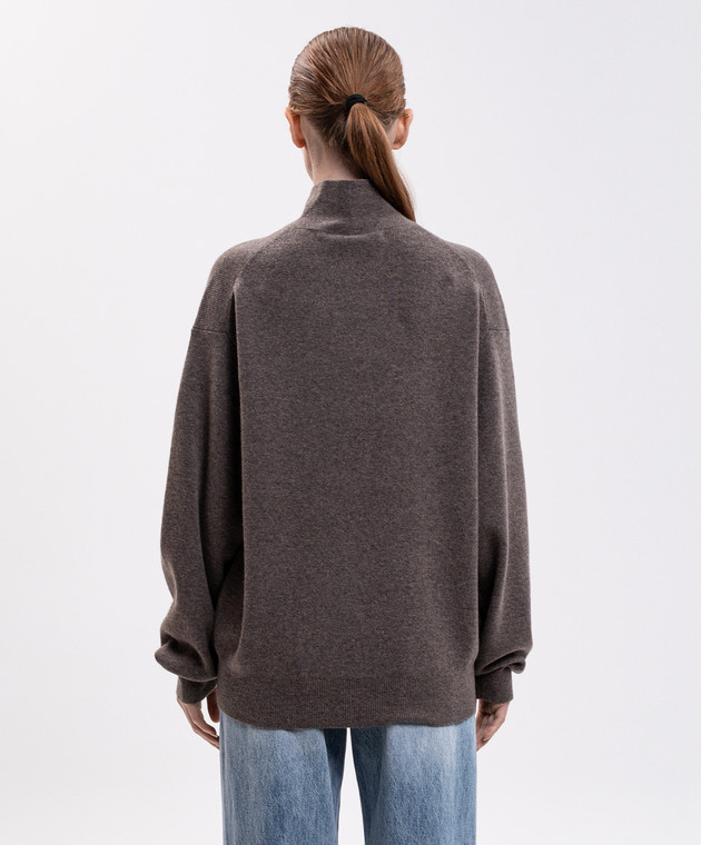 Alexander Wang Коричневый свитер с шерстью UKC4261001 изображение 4
