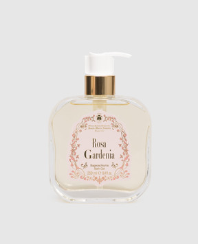 Santa Maria Novella Гель для душу Rosa Gardenia в скляній ємності з дозатором 250 мл 32380021