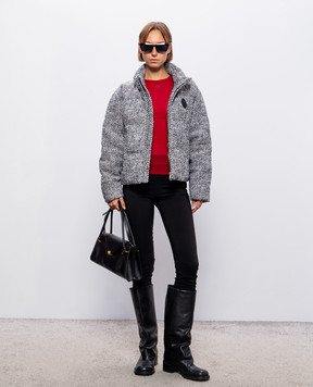 Versace Красный лонгслив из шерсти 10265951A19235