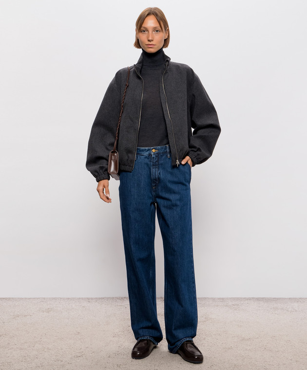 Jil Sander Сіра куртка з вовни J02SW0092J40364 зображення 2