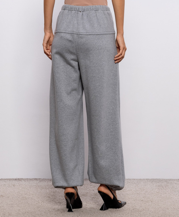 Max Mara Sportmax Серые джоггеры CANDORE SPDCANDORE изображение 4