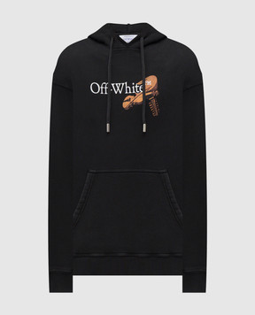 Off-White Сіре худі Cupid Arrow 44MBB085F5F011