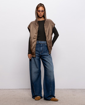 Max Mara Коричневый жилет MTCAMBRA