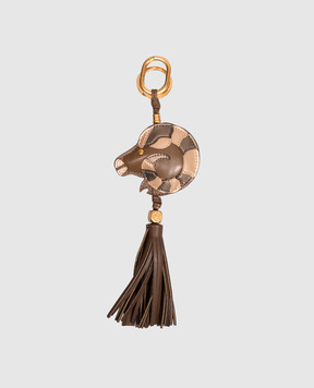 Gianni Chiarini Коричневий брелок з китицею PCARIETE06