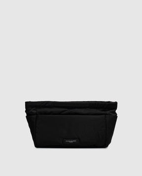 Gianni Chiarini Черная косметичка с нашивкой логотипа SB9402COMMNYL