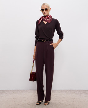 Twinset Коричневий джемпер 262TT3331