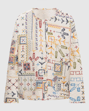 Momoni Белая двусторонняя куртка GELSOMINO MOCO019MO36