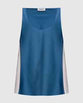 Simkhai Синий топ с лампасами 2262087Q