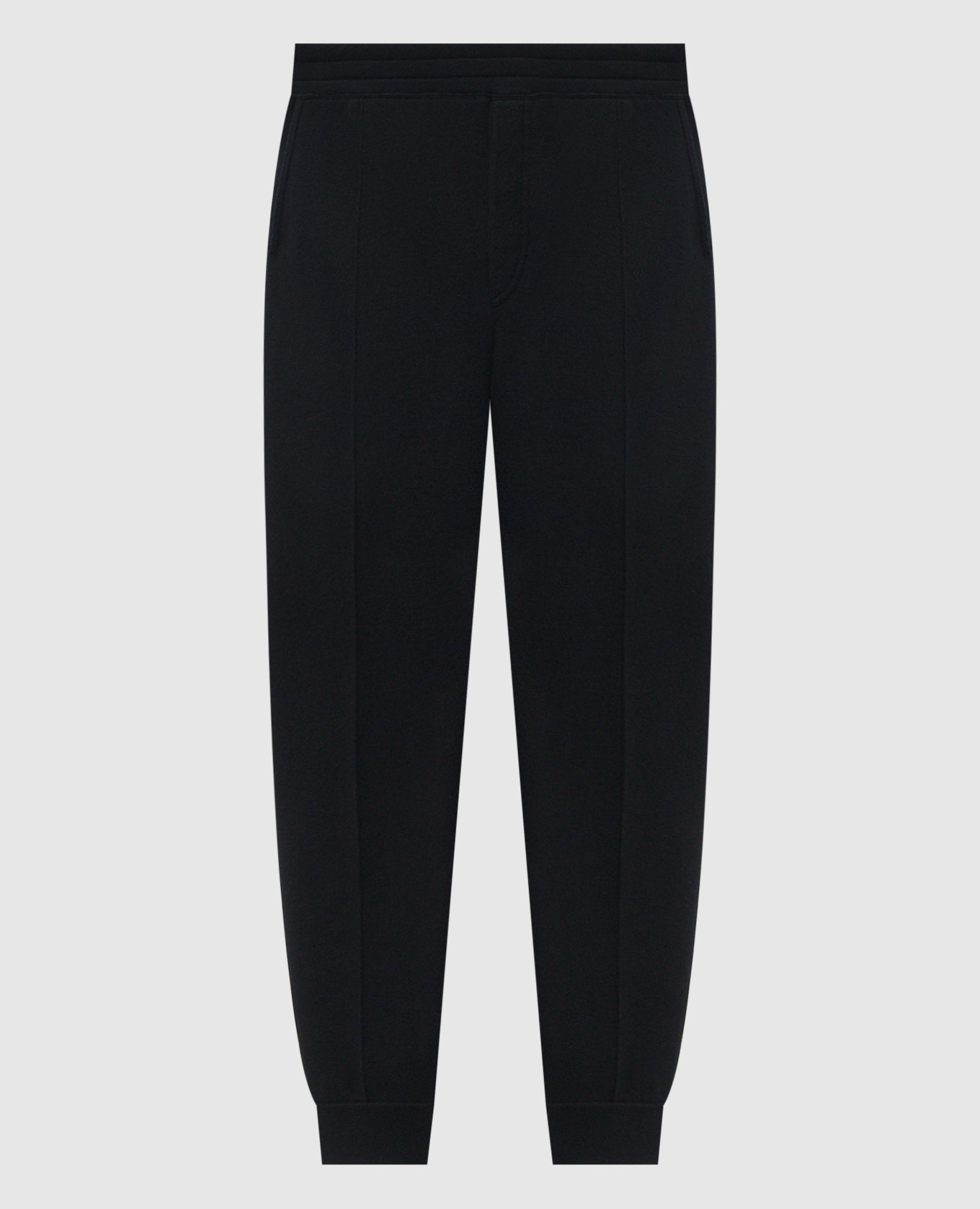 

Черные джогеры из шерсти, Черный, Брюки джоггеры