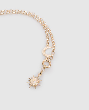 Oceanus Золотая цепочка Soluna Cosmic с подвесками SOLUNACOSMIC