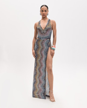 Missoni Купальник в узор с люрексом и пайетками MS26SP13BC0065