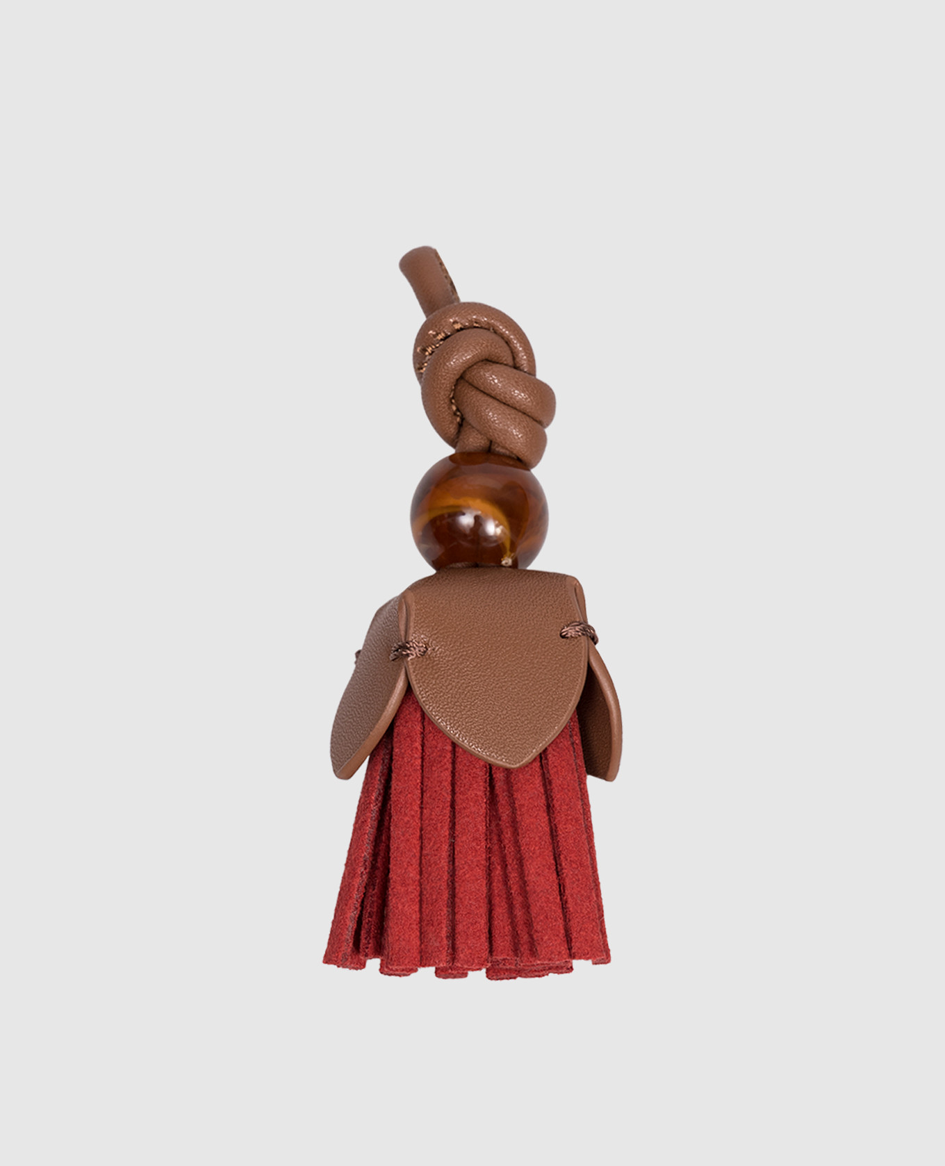 Коричневая подвеска для кроссовок Tessie Tassle