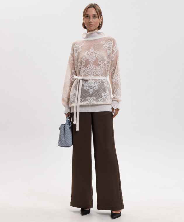 Twinset Коричневые брюки 262TP2133 изображение 2