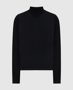 Peserico Чорний гольф з вовни S99427F1809770