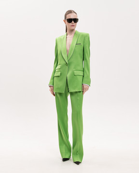 Tom Ford Зелений жакет із шовку та вовни GI3104FAX1742