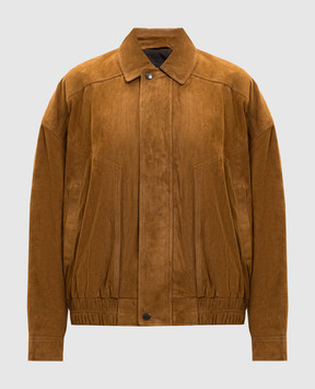 ARMA Коричнева замшева куртка Frederica 005L26102402