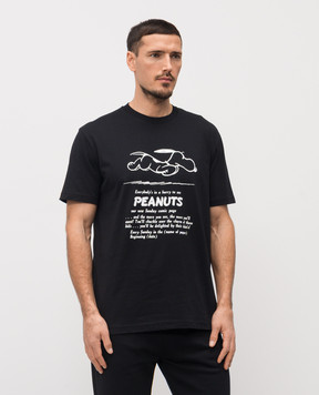 Iceberg Черная футболка с принтом F0446325