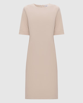 Peserico Бежевое платье M0273101934