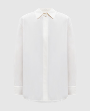 The Row Біла сорочка Penrose із шовку 10383W2861