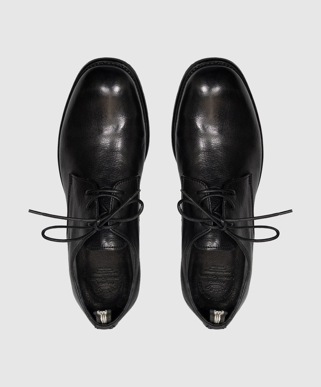 Officine Creative Черные кожаные дерби Calixte CALIXTE068 изображение 4